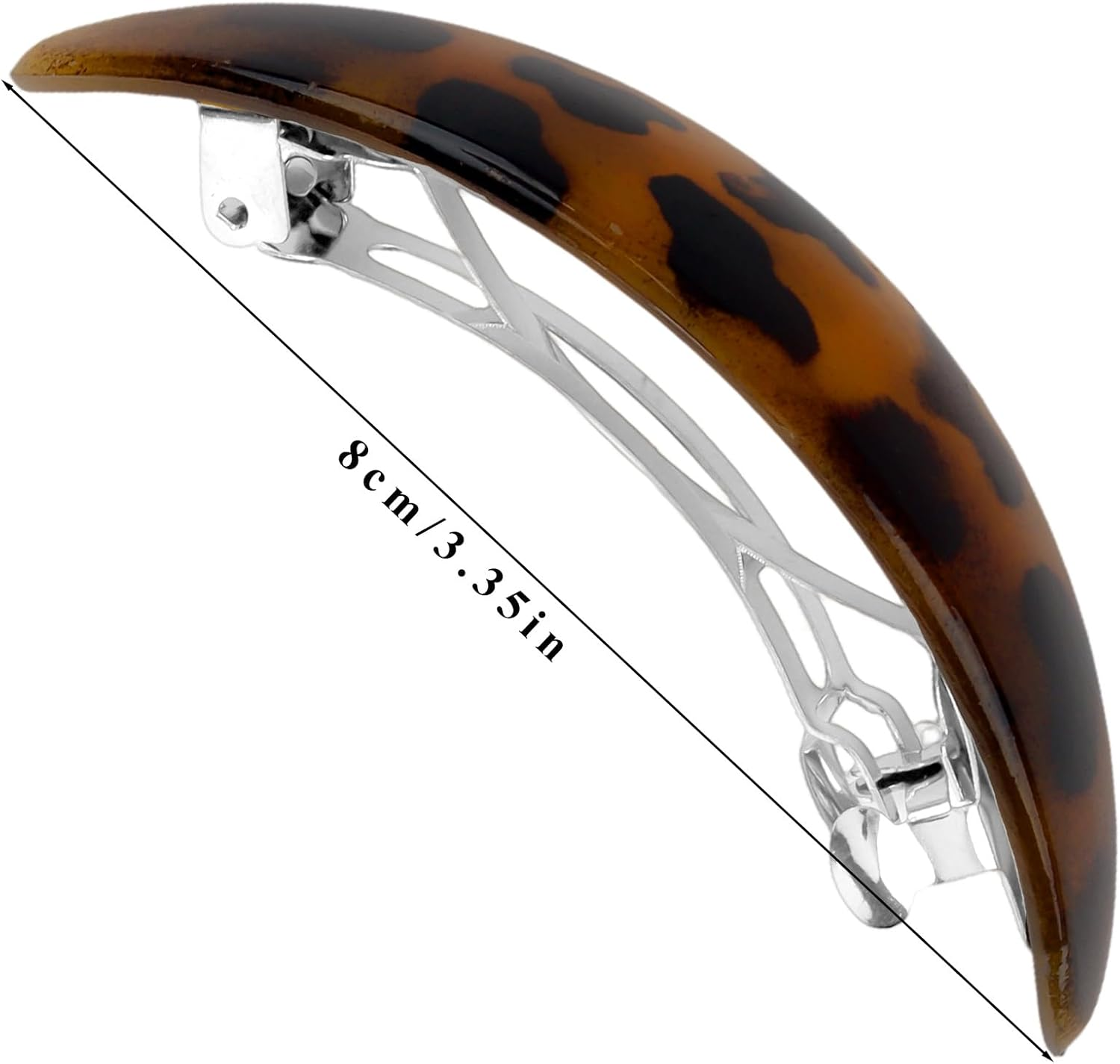 Srotmirw Women'S Hair Clips, 2 Pieces Hair Accessories for Women with Leopard Print for Women and Girls Daily to Choose image number 2