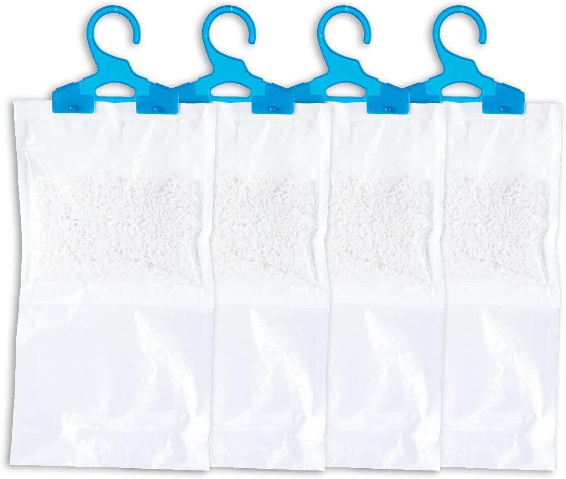 2/4PK Dehumidifier Bag with Hanger Scented Absorb Moisture Closet (4) image number 2