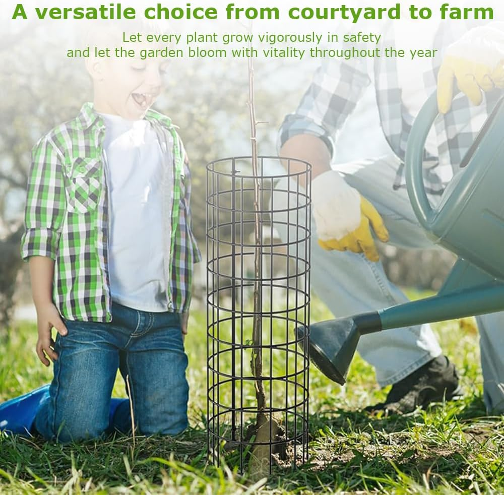 15Pcs round Plant Protector from Animals,Metal Wire Botany Protective Cover,Outdoor Gardening Supplies, Garden Plant Protection Net,For Keeping Bunnies Chicken Squirrels Birds Other Out image number 6