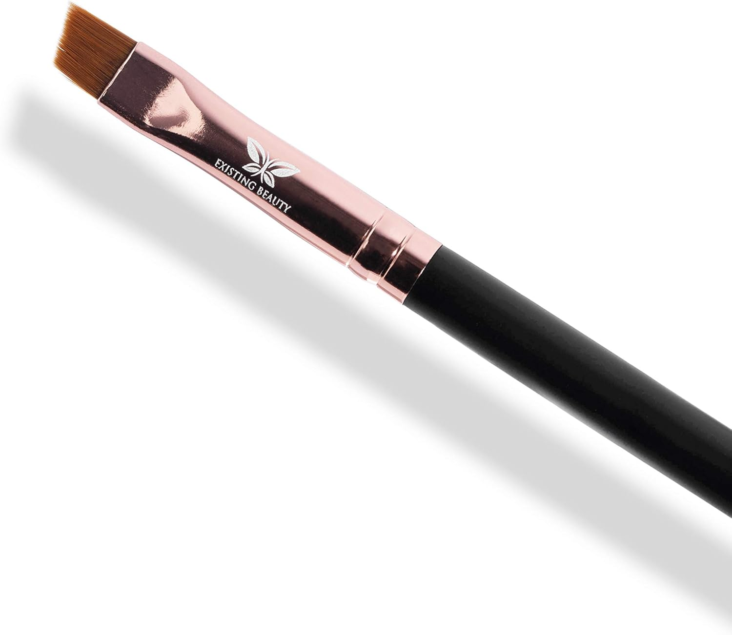 Existing Beauty 3 Pack Eyebrow & Eyelash Tint Brush - Angled & Spoolie Brush for Henna & Tint - Black, Synthetic Bristles image number 5