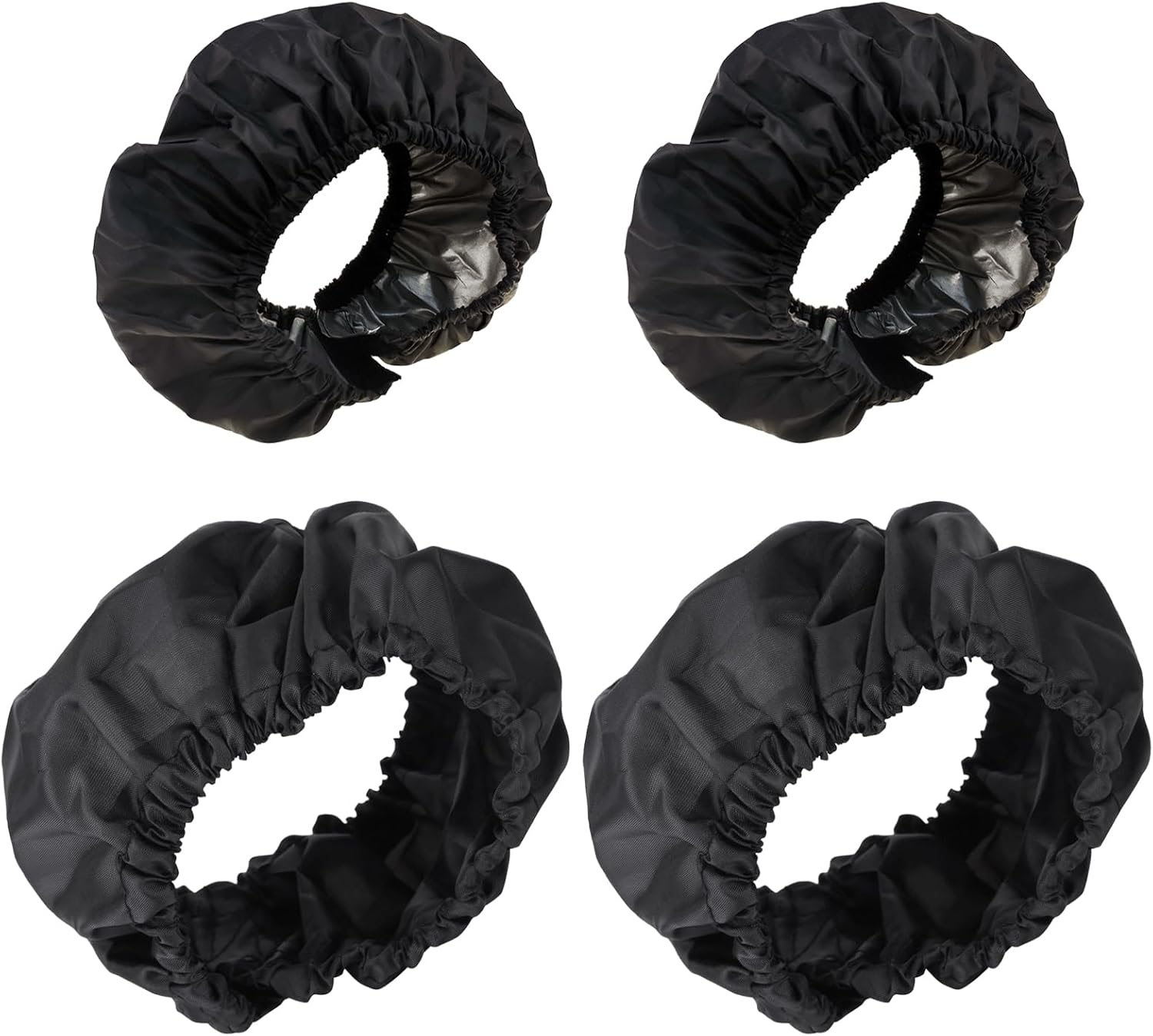 DAVBNM 4Pcs Baby Wheel Covers, Stroller Wheel Protectors, Baby Stroller Wheel Covers, Pram Wheel Covers, Wheel Chair Protectors, Stroller Wheel Protective Cover, Waterproof and Dustproof image number 2