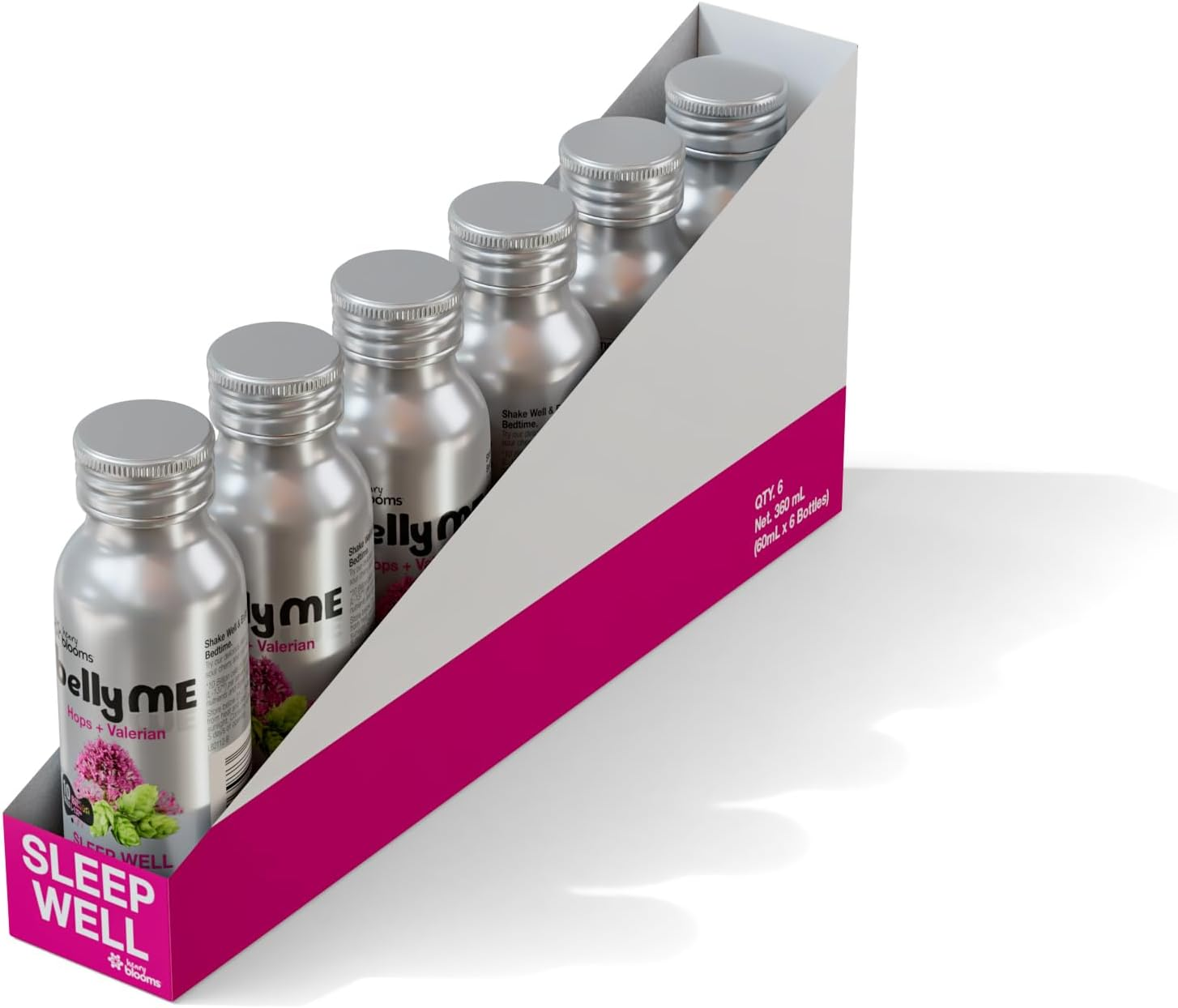 Henry Blooms Bellyme Sleep Well Hops with Valerian (6 in 1 Pack) image number 1