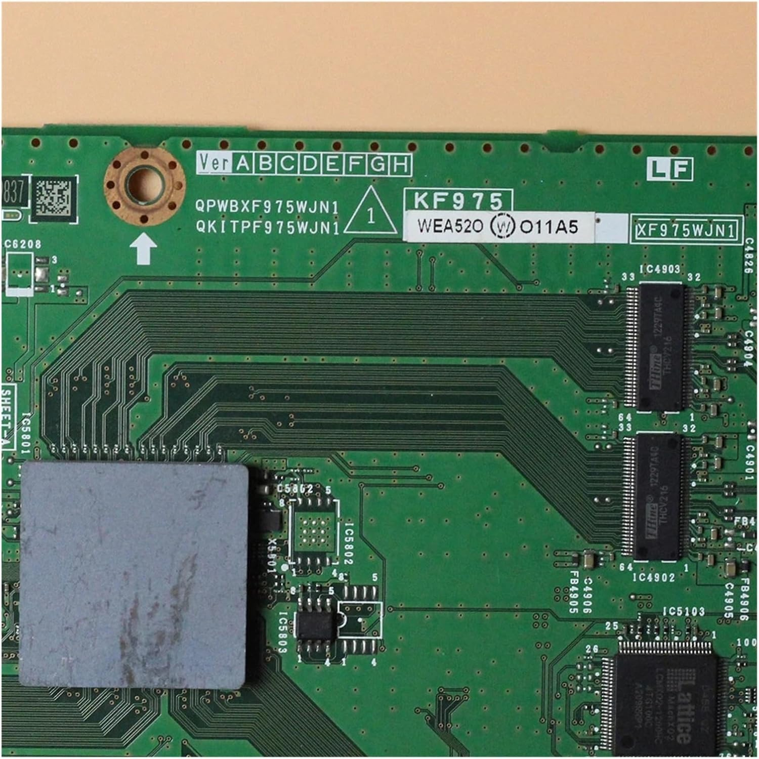 QPWBXF975WJN1 QKITPF975WJN1 Logic Board T Con Board QKITPF975WJN1 QPWBXF975WJN1 Suitable for TV Product Good Tested(46 Inch TV) - 46 Inch Tv image number 2