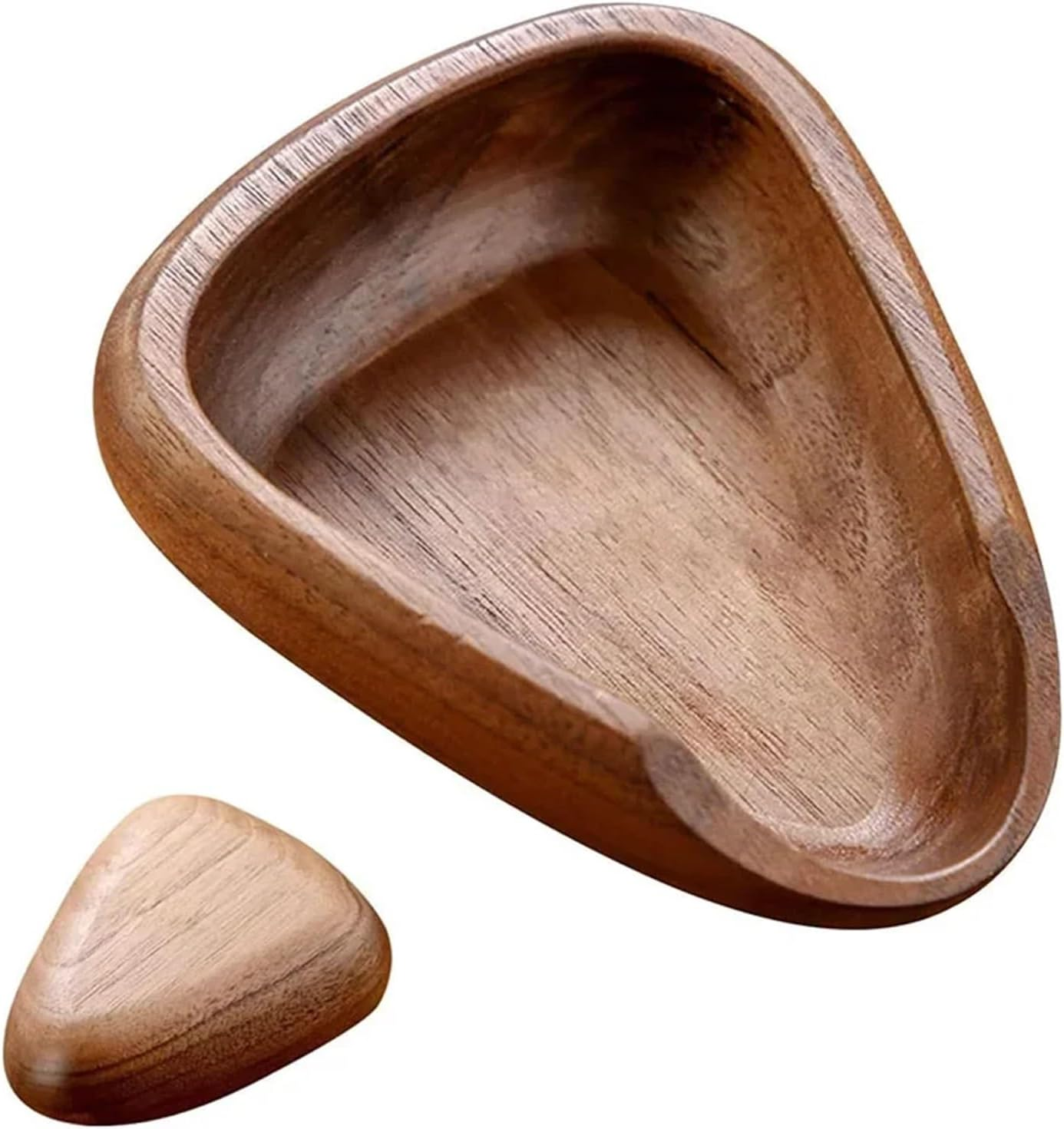 Solid Wood Walnut Coffee Beans Dose Trays Bean Shovel Scoops Measure Tea Separator Vessel Espresso Kitchen Tools(Sapele)