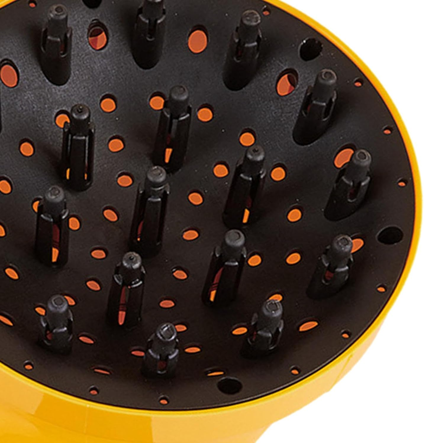 TENOL Dryer Diffuser Hairs Blower Dryer Diffuser Easy to Attach Salon Tool, Yellow image number 6