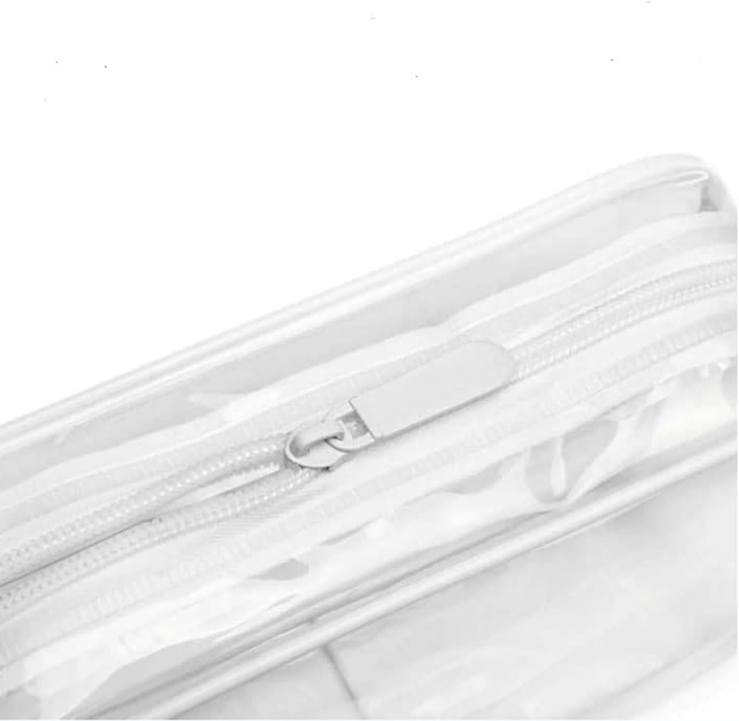 Hysgscwd 3Pcs Toiletry Bag, Clear Makeup Bag, Plastic Zippered Toiletry Carry Pouch, Waterproof Cosmetic Organizer Bag, Portable Cosmetic, Travel Luggage Pouch, Carry on Airport Airline Compliant image number 6