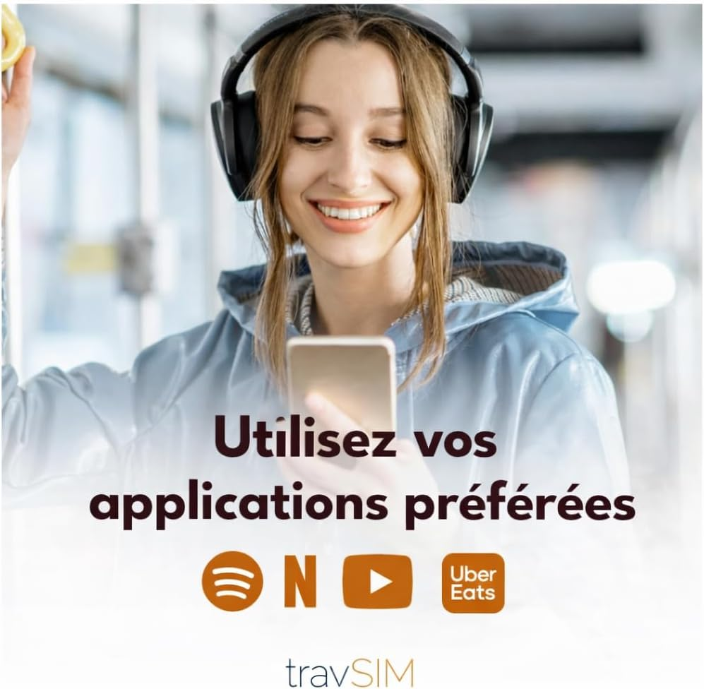 Travsim Morocco SIM Card | 15 Days - 5GB Data SIM | 5G/4G High Speed Data | Unlimited Internet Access for Google, Facebook, Whatsapp, Instagram and More image number 2