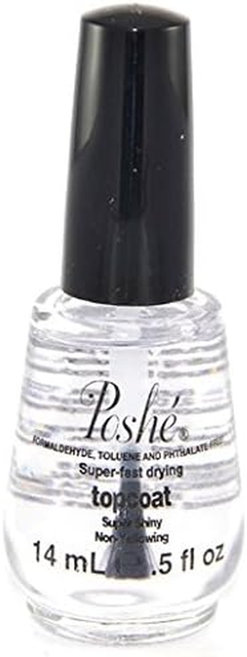 Poshe Super Fast Drying Top Coat, 0.5 Fluid Ounce