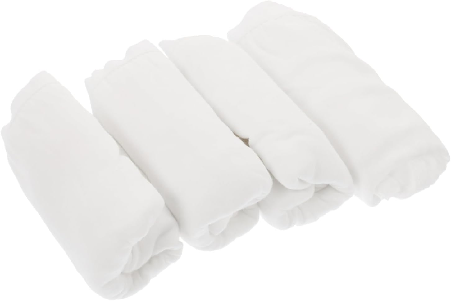 Beavorty Disposable Maternity Underpants Women Postpartum Cotton Briefs Portable Supple Underwear White XXL 4Pcs