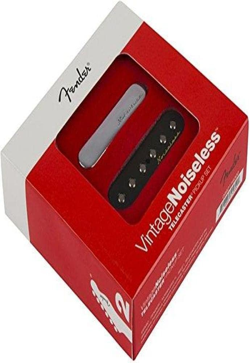 Fender Deluxe Drive Telecaster Pickups - Black (Bridge), Nickel (Neck) image number 3