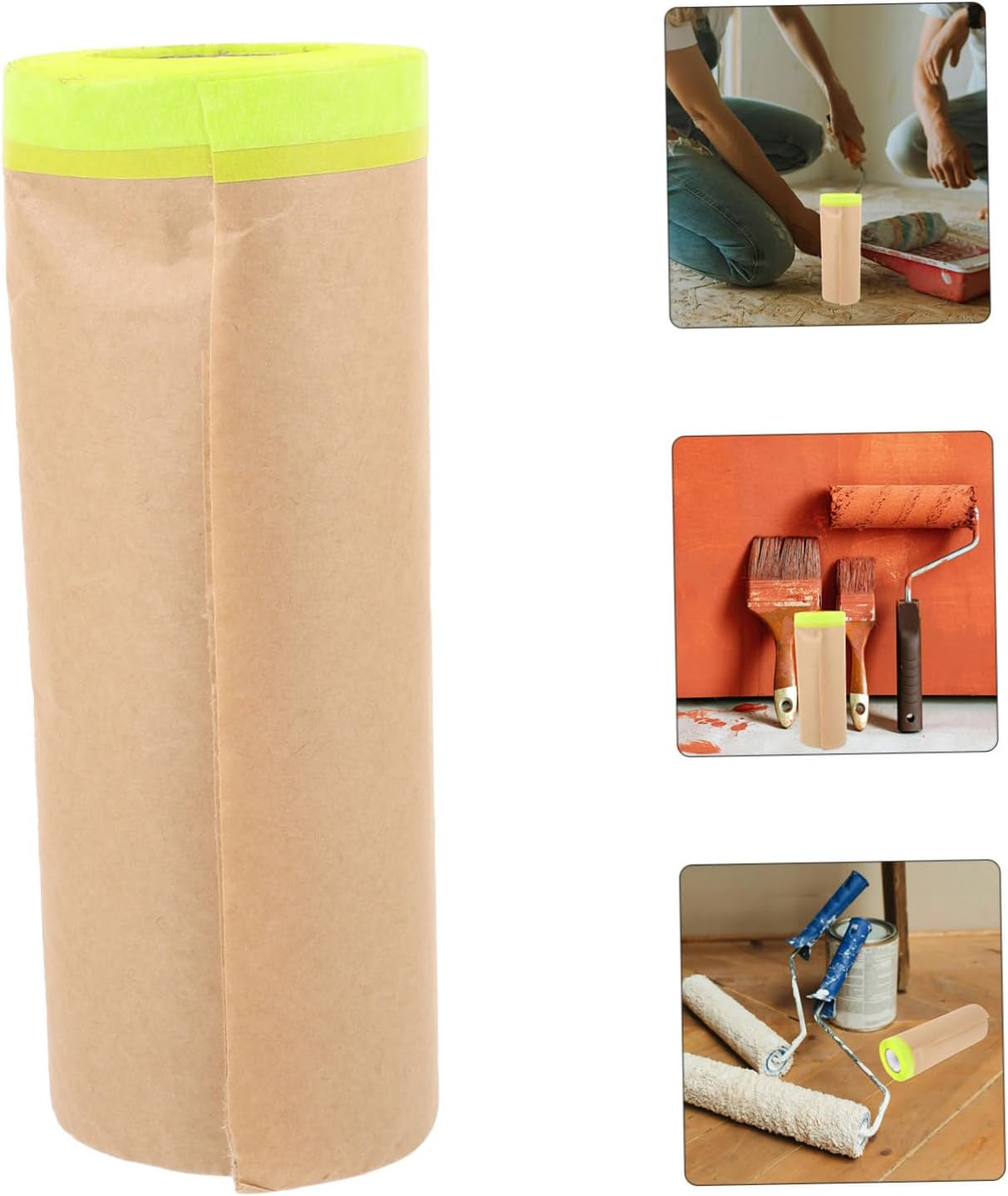 Angoily Kraft Paper Protective Film Masking Paper for Furniture for Painting for Painting Furniture image number 6
