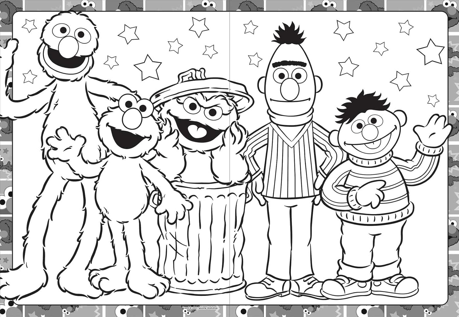 Sesame Street: Ultimate Colouring Book image number 1