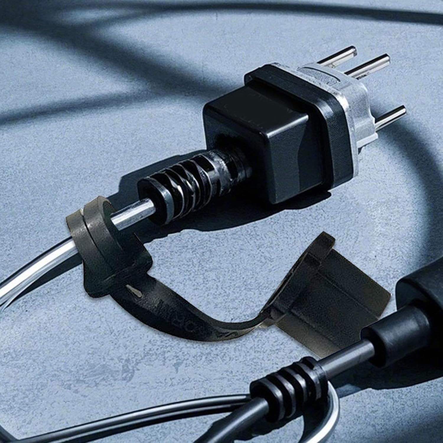 Extension Cord Connector Cover,3 Prong Plug Protector Cover - 2X Weatherproof Safety Caps, Replacement Parts for Extension Cord End image number 6