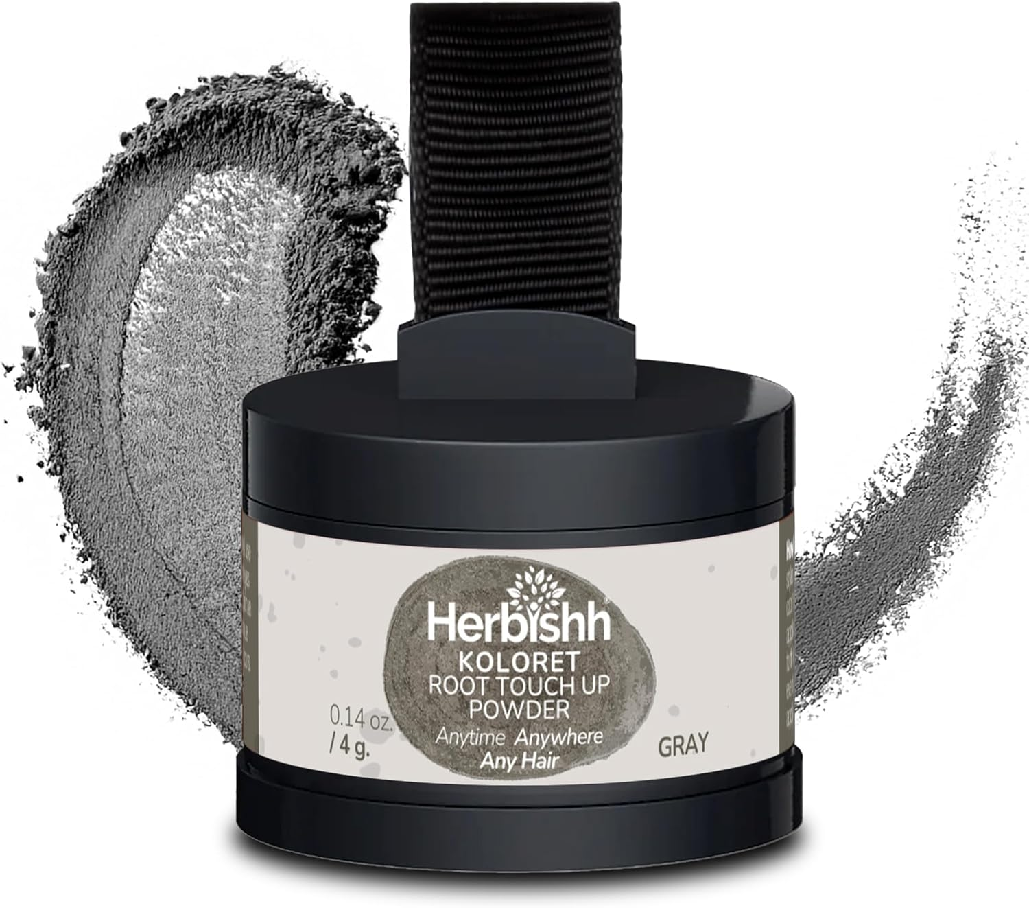 Koloret Root Touch up Powder&ndash; Medium Brown Powder for Women & Men, Instant Root Cover up for Gray Coverage, Hairline Concealer for Thinning Hair & Bald Spots, Water-Resistant & Smudge-Proof, 10G