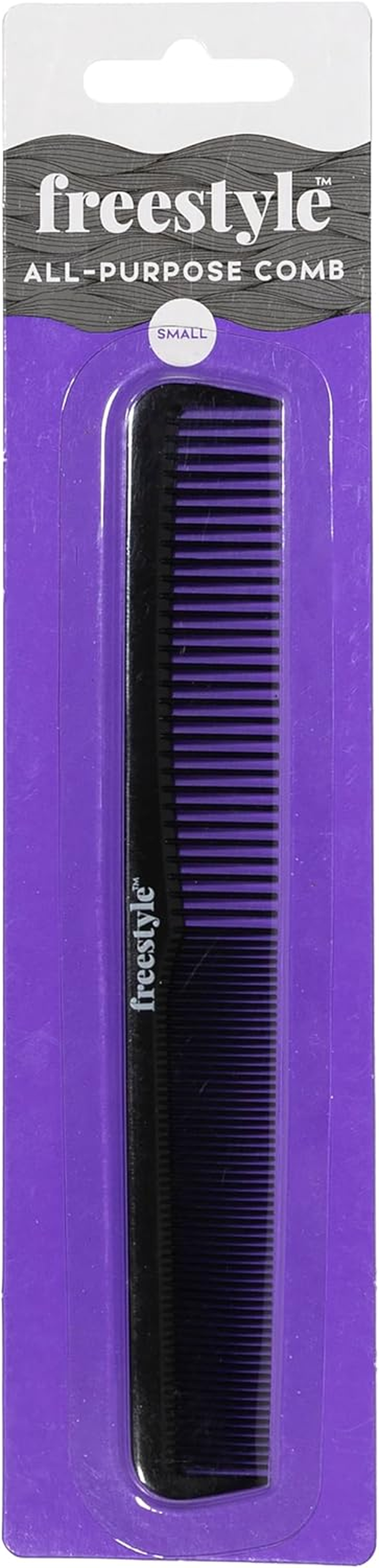Freestyle Women'S All Purpose Hair Comb, Black, Small image number 3
