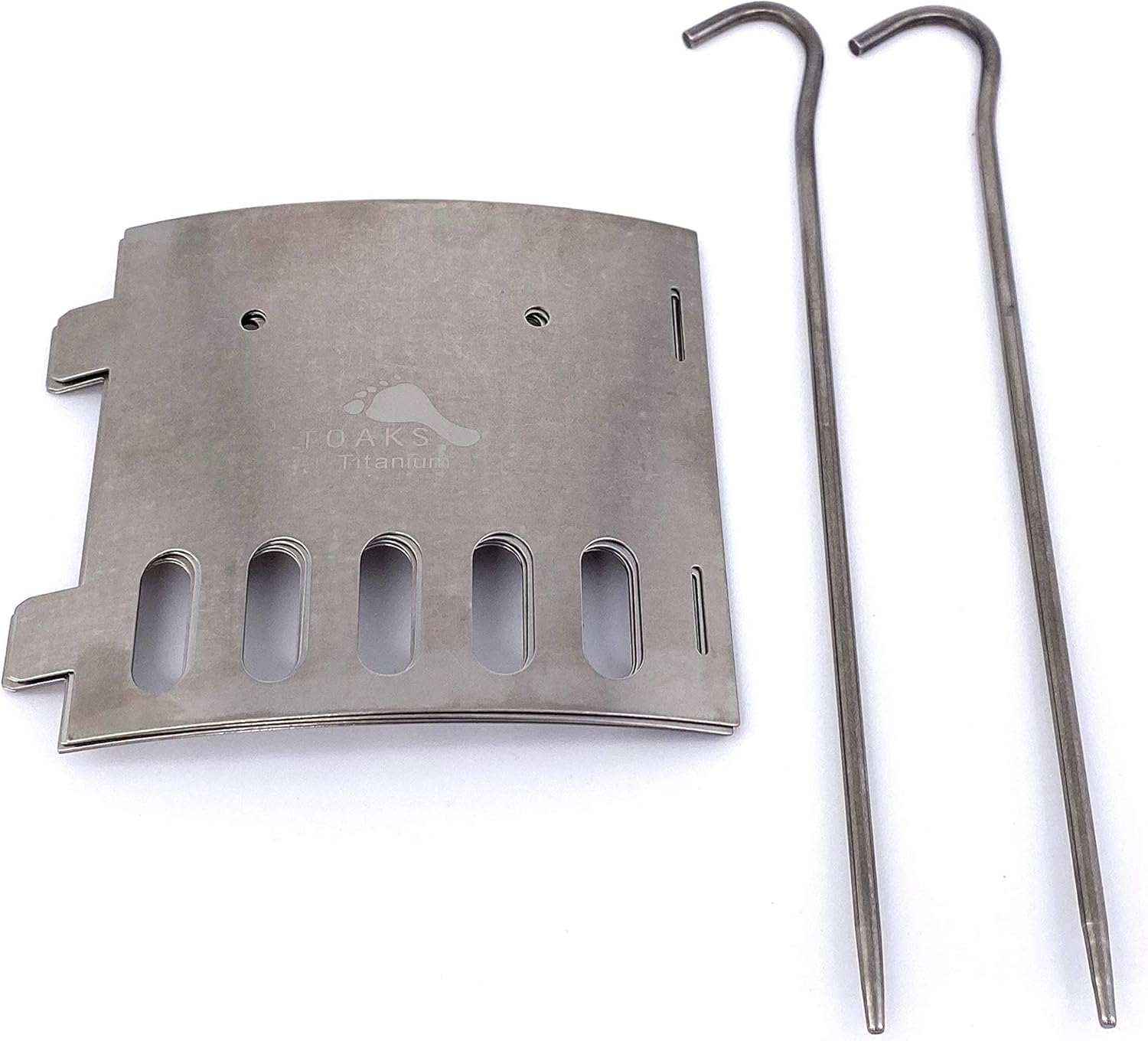 TOAKS Tistand - Titanium Alcohol Stove Dual Stand & Windscreen image number 2