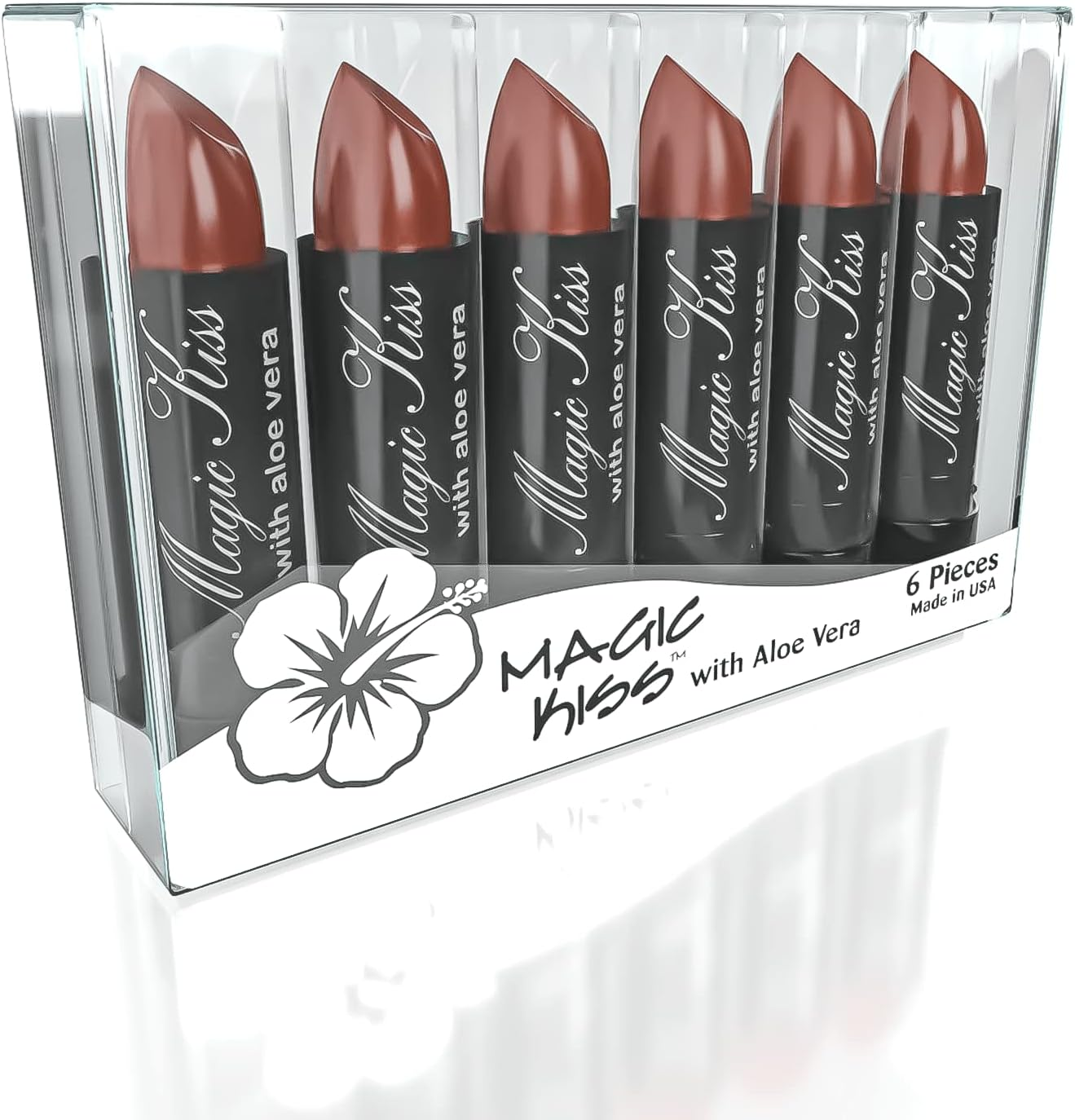 Magic Kiss Lipstick Set Aloe Vera Color Changing Green