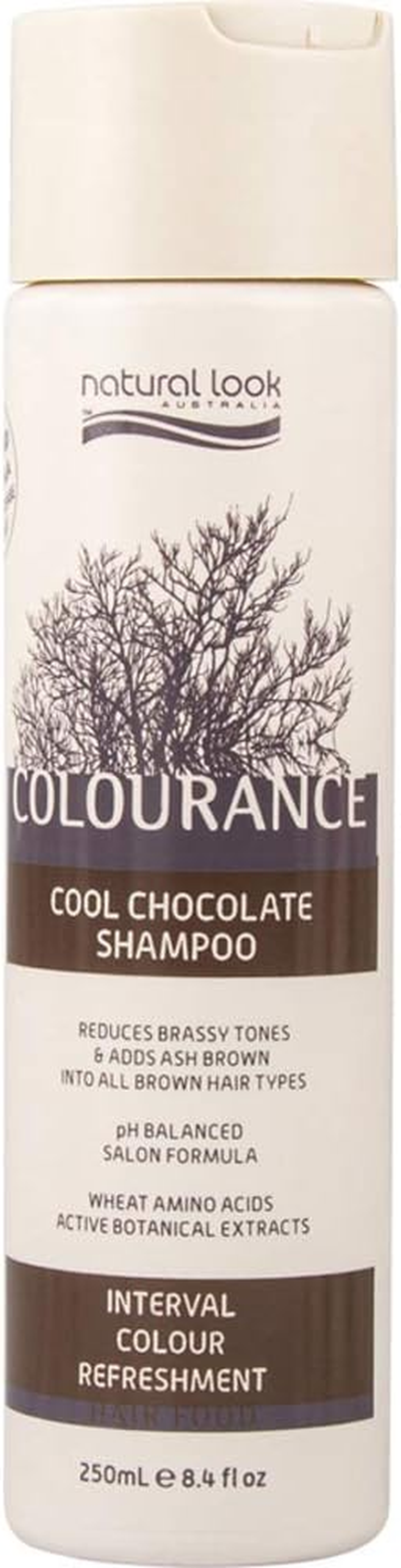 Natural Look Colourance Cool Chocolate Shampoo, 250 Ml