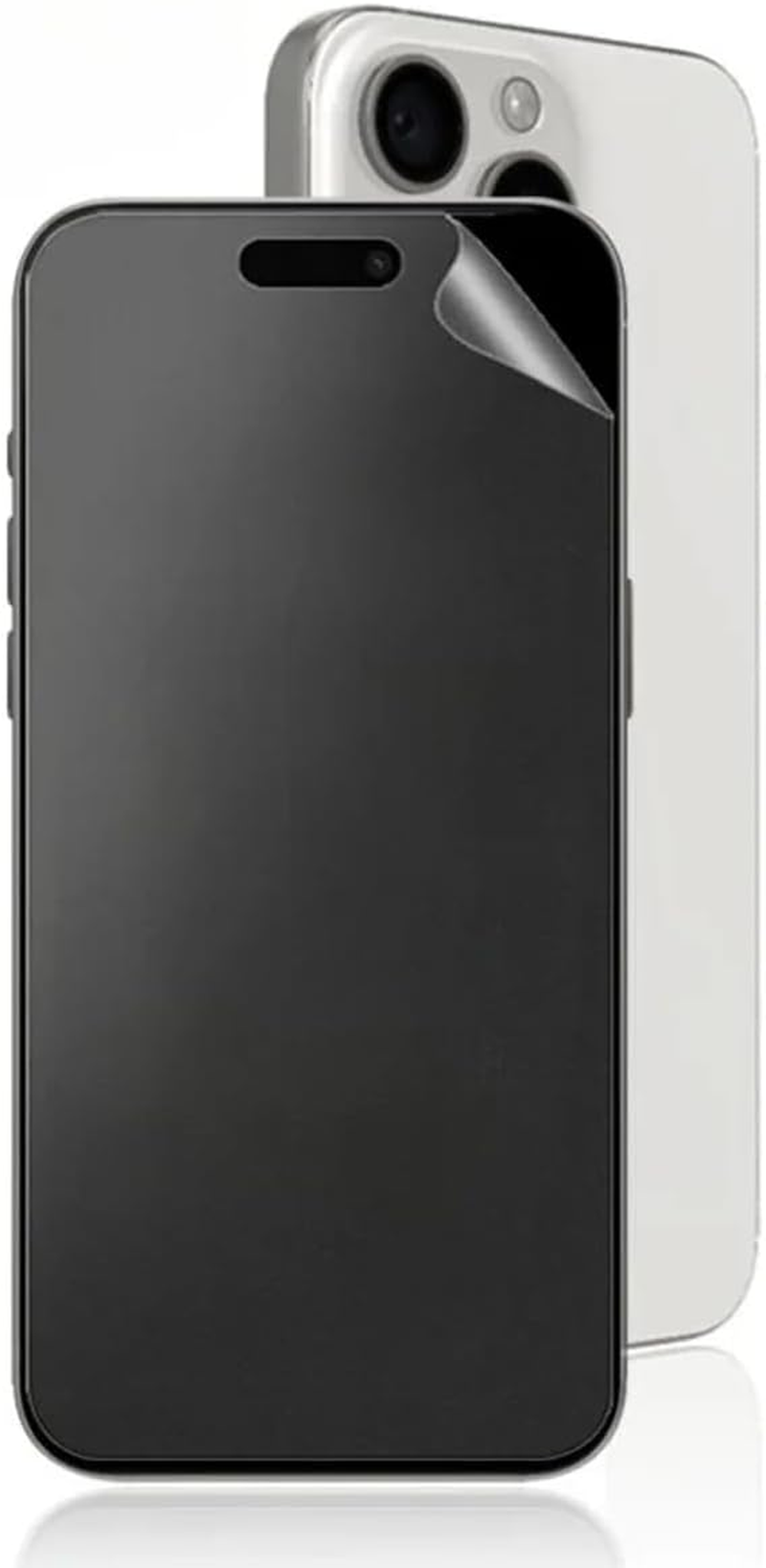 Tmahhbid 2Pcs Matte Hydrogel Film Screen Protector for Iphone 16E//Iphone 14/13/13 Pro,[Anti-Glare & Anti-Fingerprint] Flexible TPU Protective Film [Not Glass] image number 4