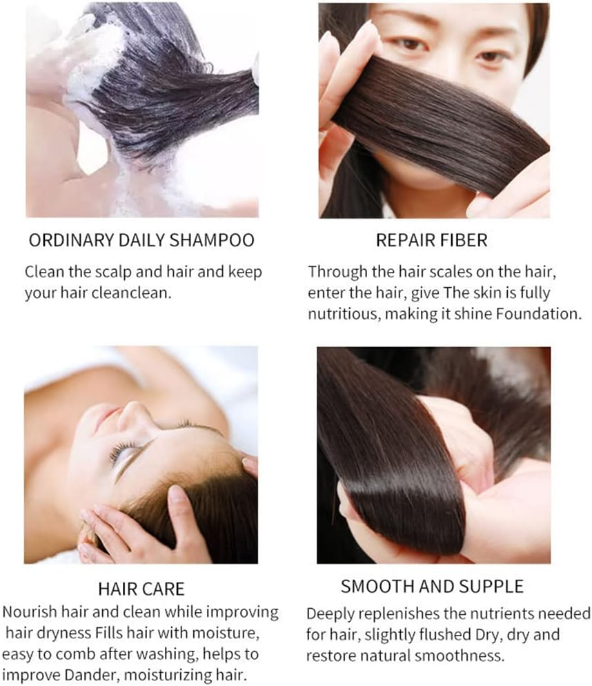 Hair Darkening Shampoo Bar Soap Hair Shampoo Polygonum Essence Hair Cleansing image number 4