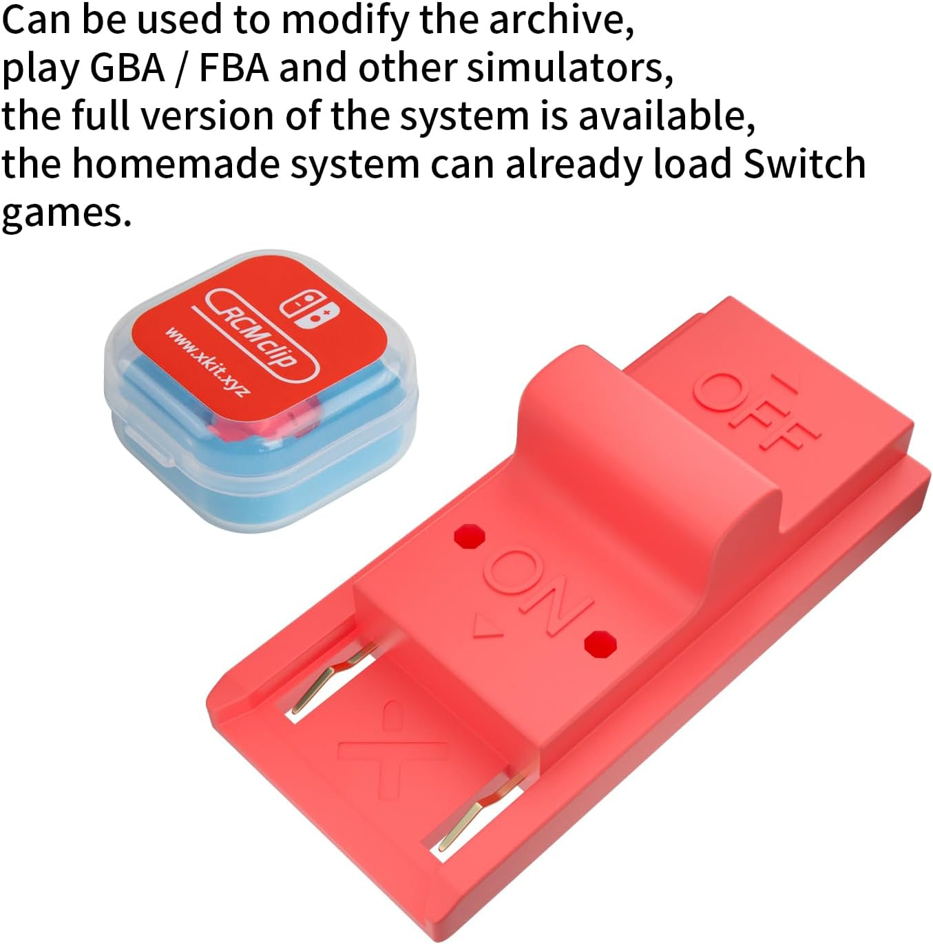 RGEEK DN Paper Clip for Nintendo Switch RCM Tool RCM SX OS Short Circuit Tools Use for Modify the Archive Play GBA/FBA & Other Simulator