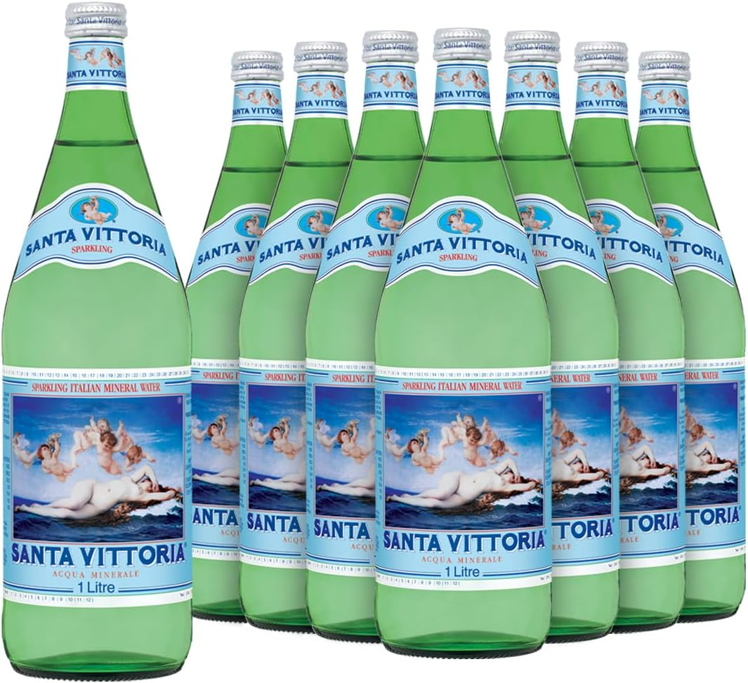 Santa Vittoria Sparkling Mineral Water, 24 X 500 Ml image number 5