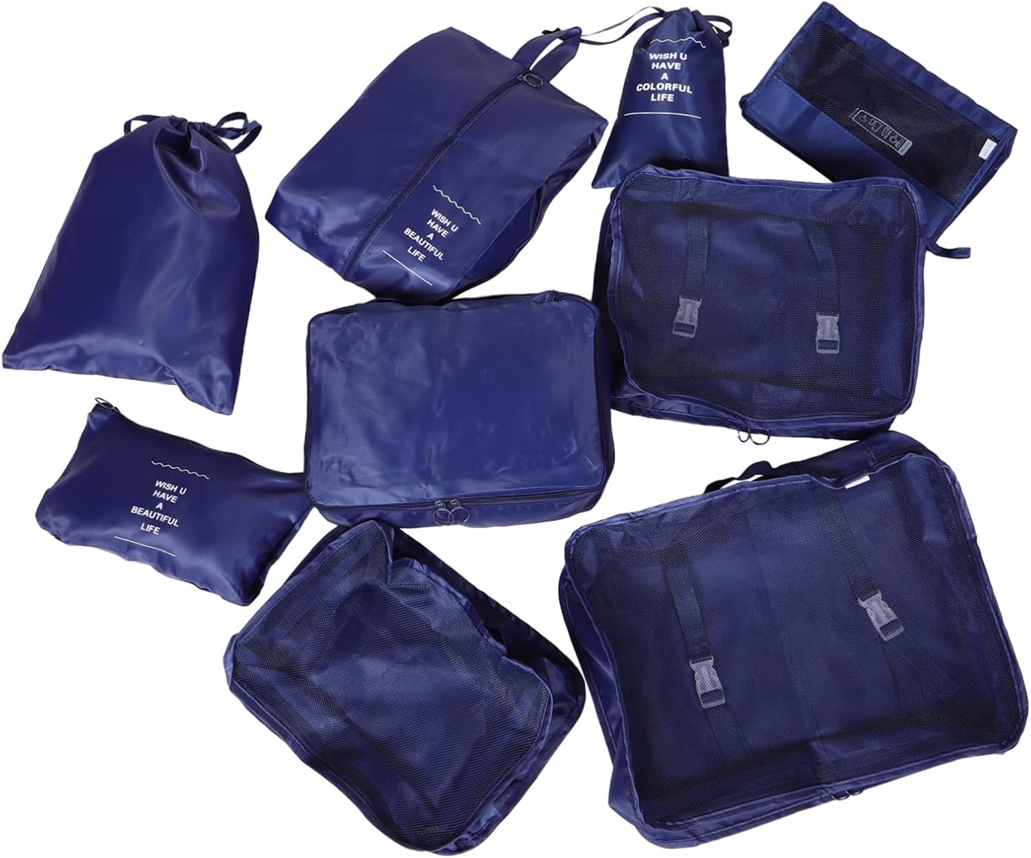 GAROZATION Luggage Packing Cubes Garment Bag Organizer Travel Storage Bag for Suitcases image number 4