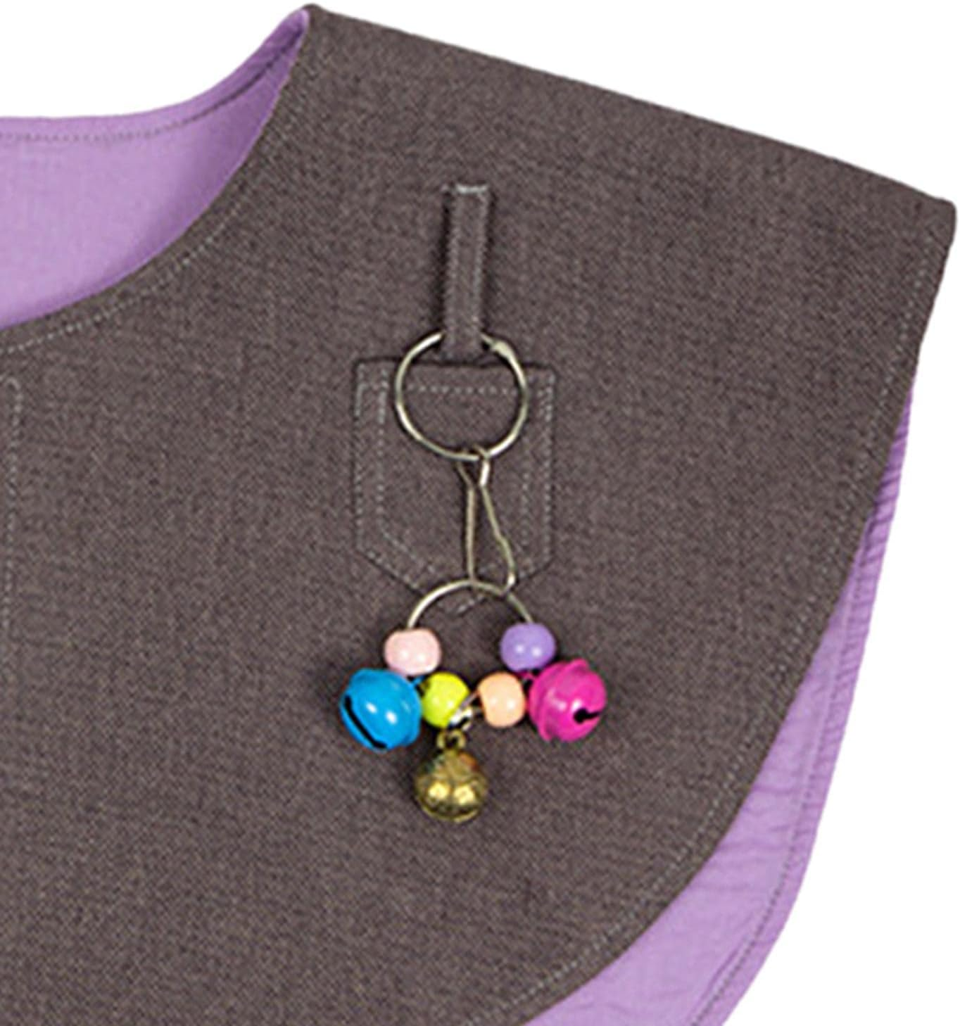 Perfk 2Pcs Parrot anti Scratch Shoulder Protector Pet Pad Diaper Shawl for Macaws image number 3