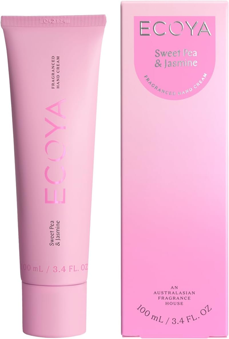 Ecoya Sweet Pea and Jasmine Hand Cream, 100 Ml