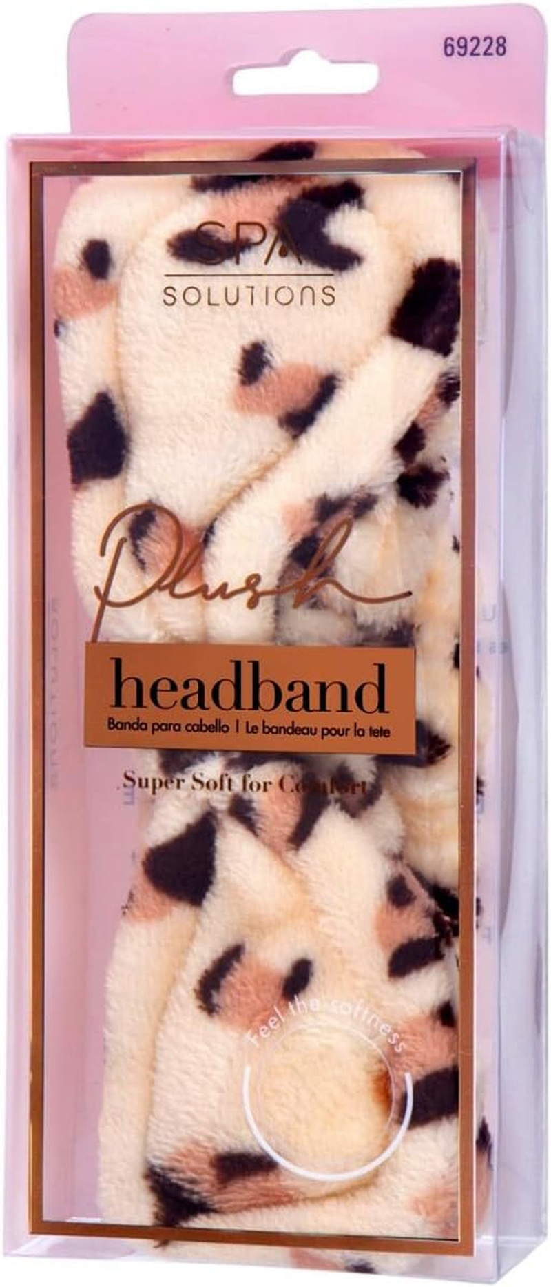 Cala PLUSH HEADBAND (CHEETAH)