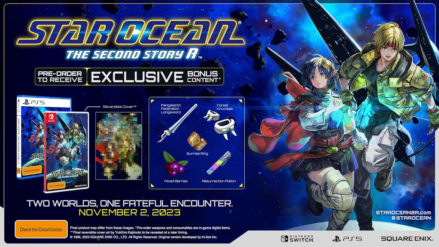 Star Ocean: the Second Story R - Nintendo Switch image number 5