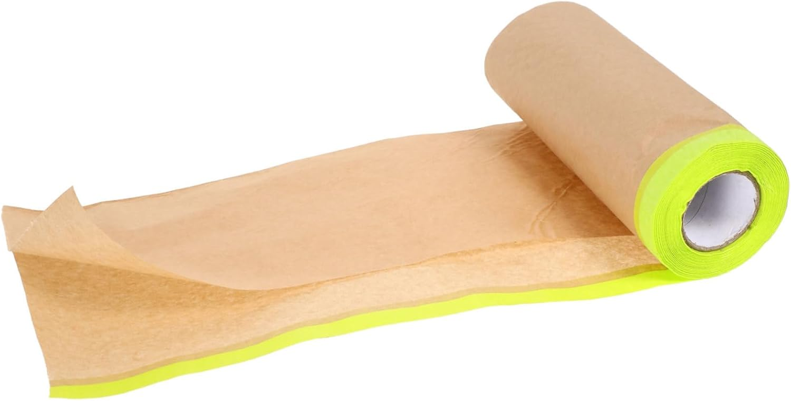 TEHAUX Kraft Paper Masking Film for Painting Masking Covering Paper for Car Furniture Protection Self-Adhesive for Spray Paint image number 6