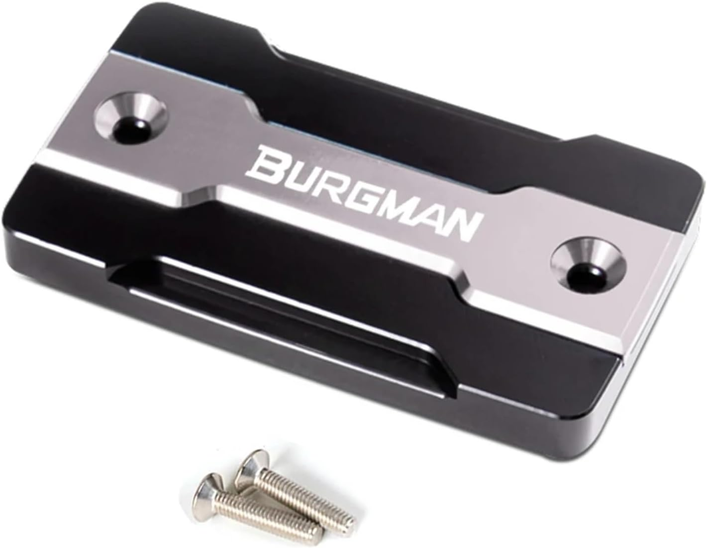 DWESWQQ Fit for BURGMAN 650 AN650 BURGMAN650 2004-2021 2022 2023 2024 Motorcycle Front Brake Fluid Fuel Tank Cover Protection Accessories(Two Black) - Blue image number 6