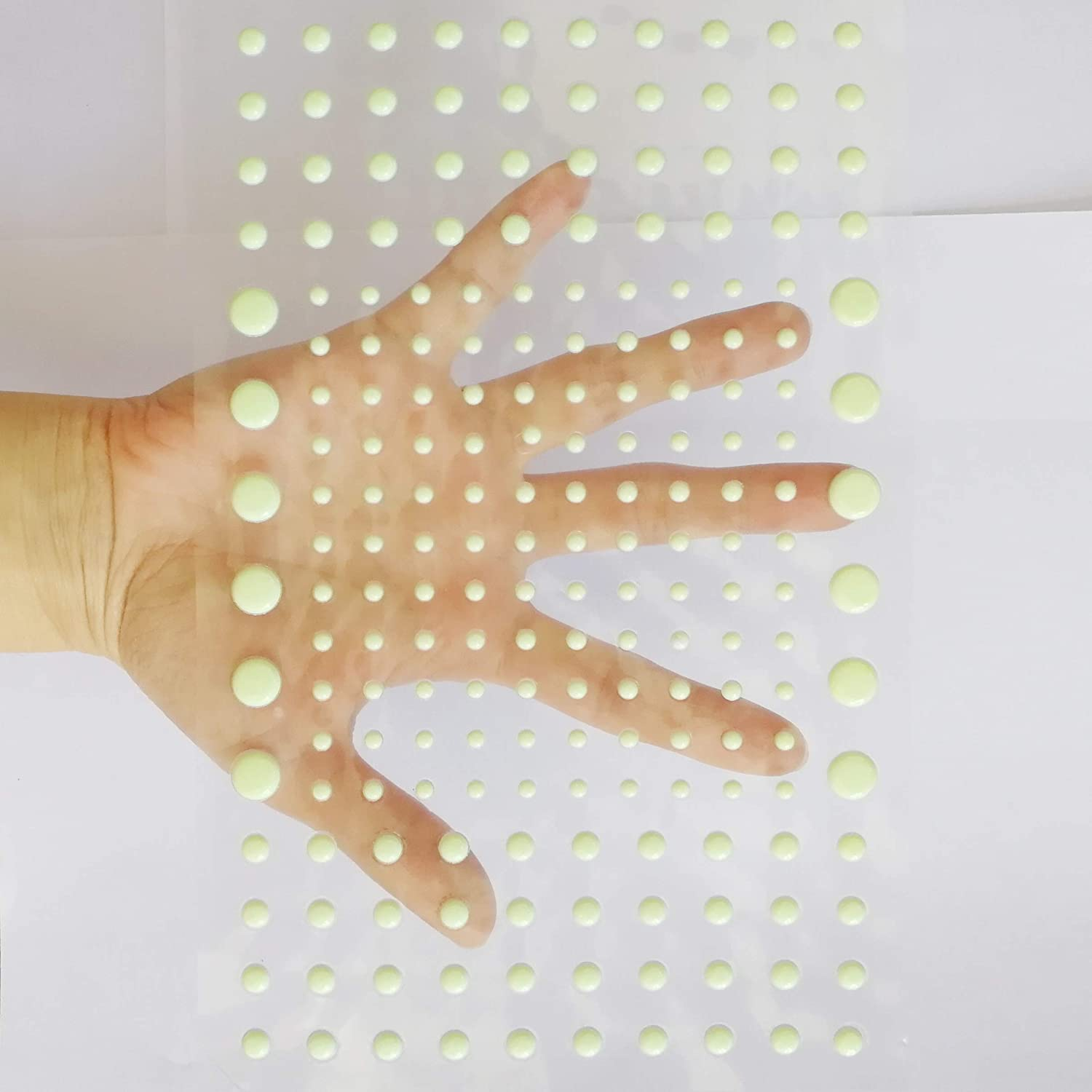 1230 PCS Ultra Glow in the Dark Stars Wall Stickers, 3D Adhesive Dots Decor Starry Sky Decor for Kids Bedroom or Birthday Gift,Beautiful Wall Decals image number 2