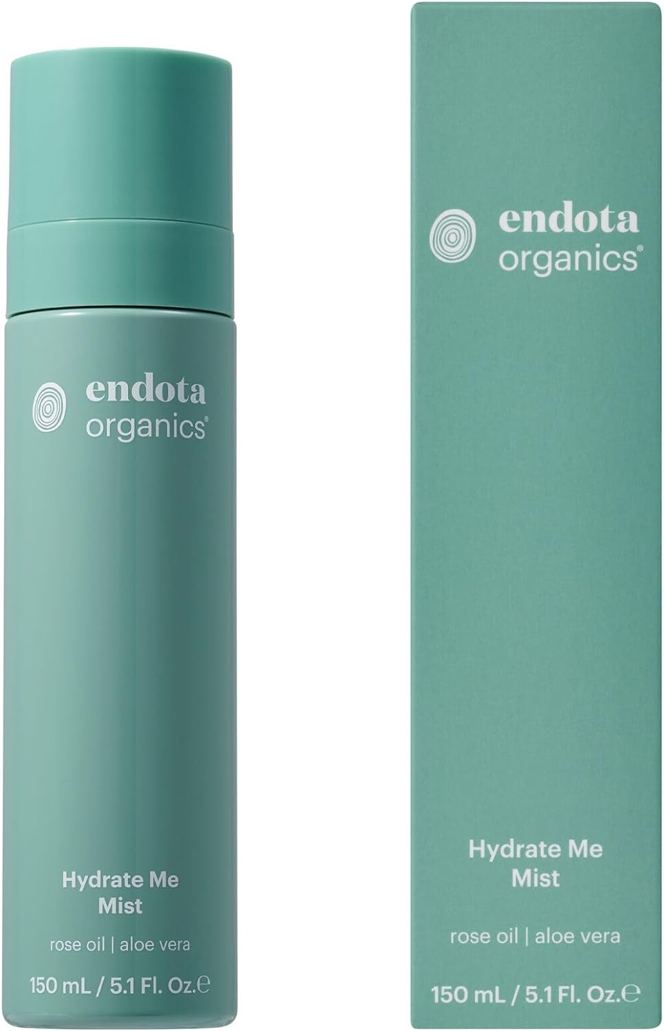 Endota Organics Hydrate Me Mist with Hyaluronic Acid 150 Ml, a Rose-Infused Facial Mist to Boost Your Skin and Your Spirits. image number 1