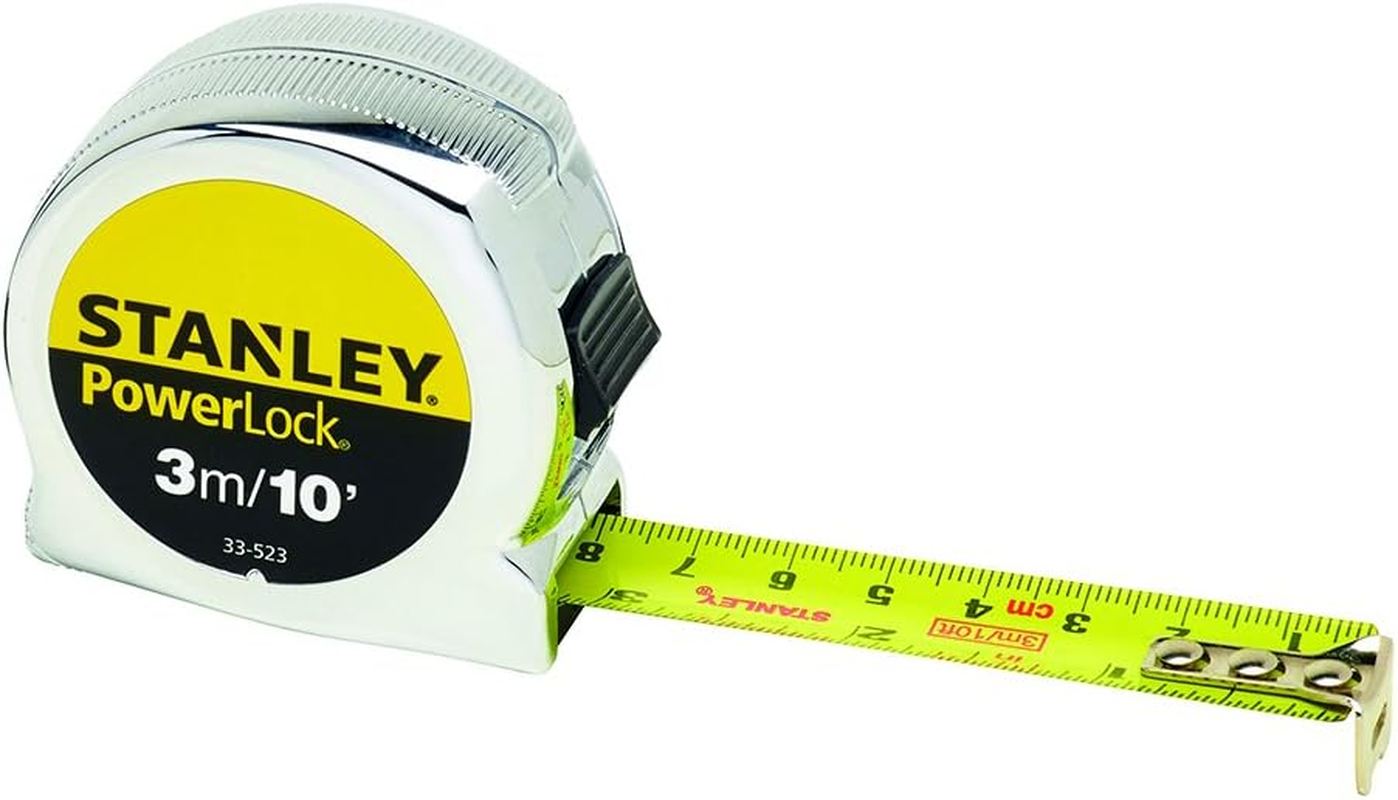 Stanley 033523 Micro Powerlock Tape 3M / 10Ft image number 1