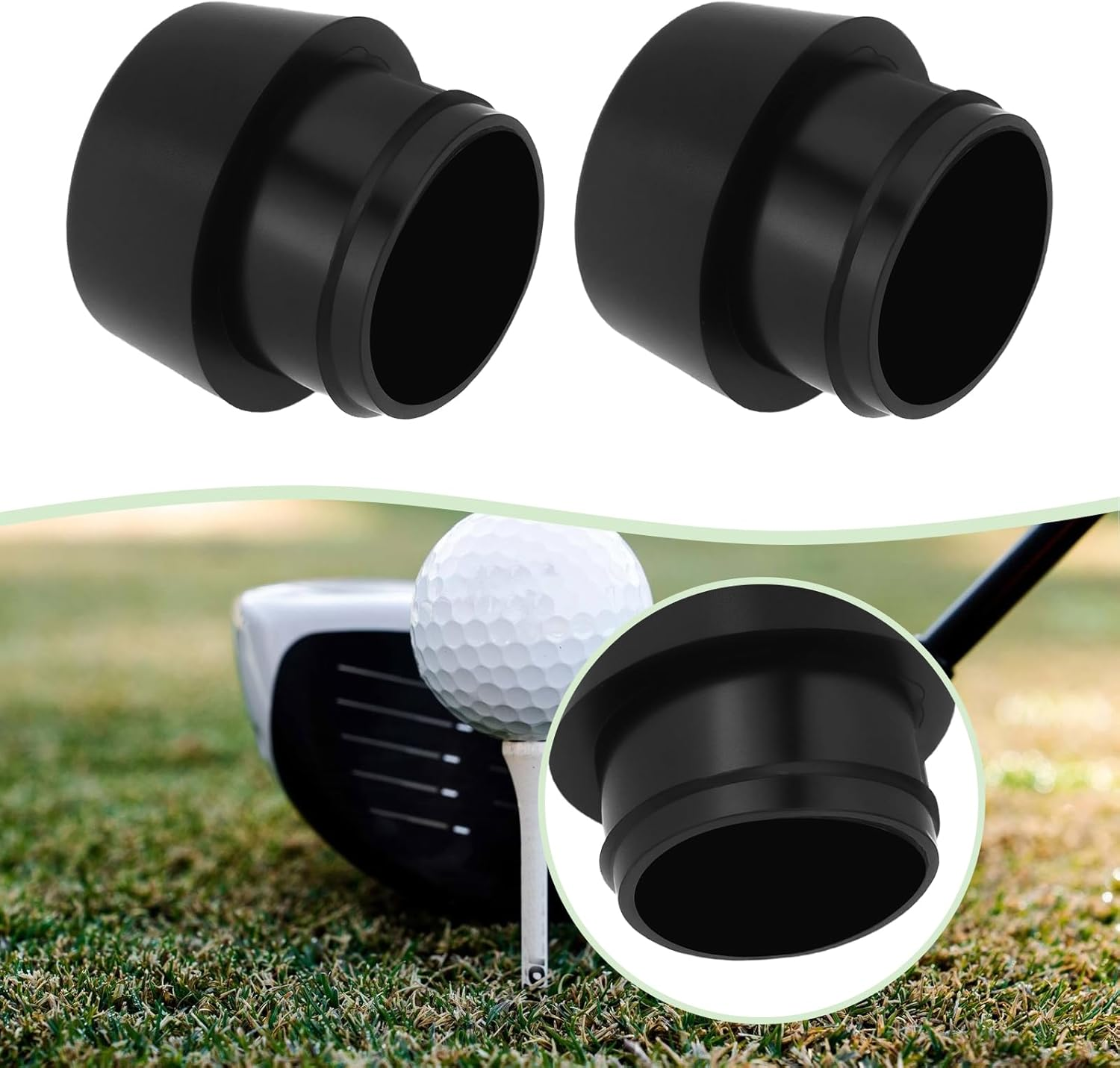 SING F LTD 10Pcs Golf Shaft Ferrules for Irons Shaft Sleeve Adapter Compatible with Ping G410 400 G425 G30 G425 G430 image number 6