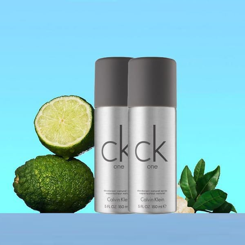 Calvin Klein CK One Deodorant Spray Unisex 150Ml image number 2