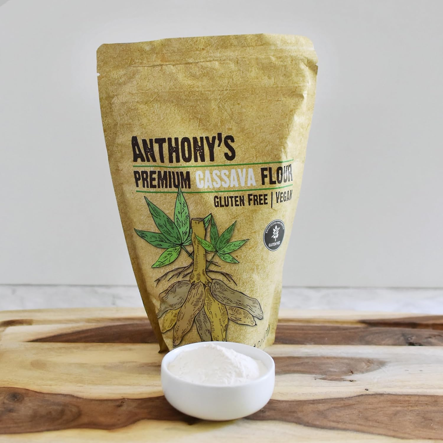 Anthony'S Cassava Flour, 2Lbs, Batch Tested Gluten Free, Non Gmo, Vegan image number 2