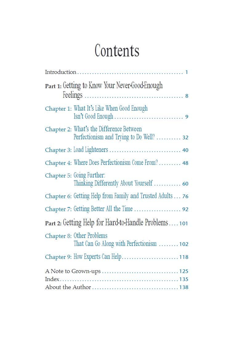 What to Do When Good Enough Isn'T Good Enough: the Real Deal on Perfectionism: a Guide for Kids image number 4