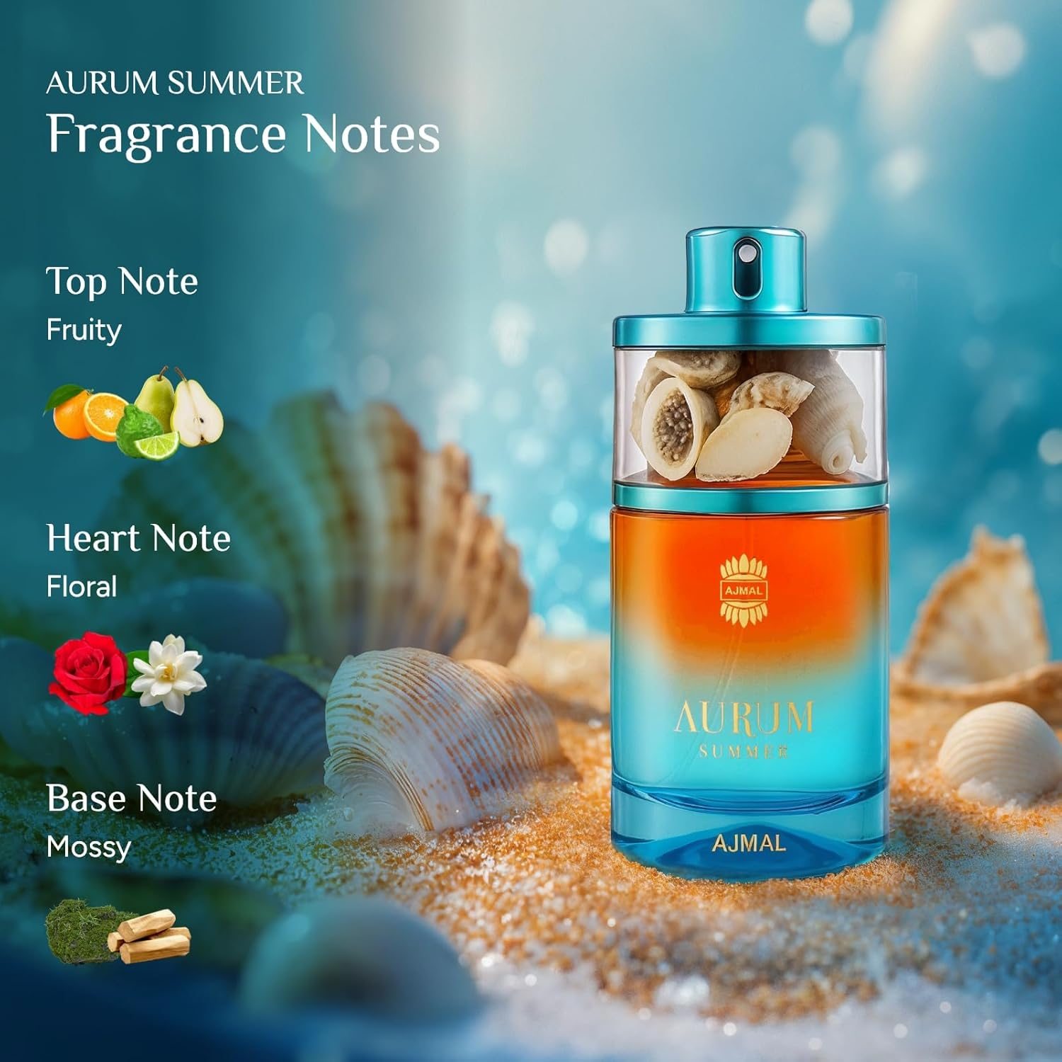 Ajmal Aurum Summer Eau De Parfum 75 Ml image number 1