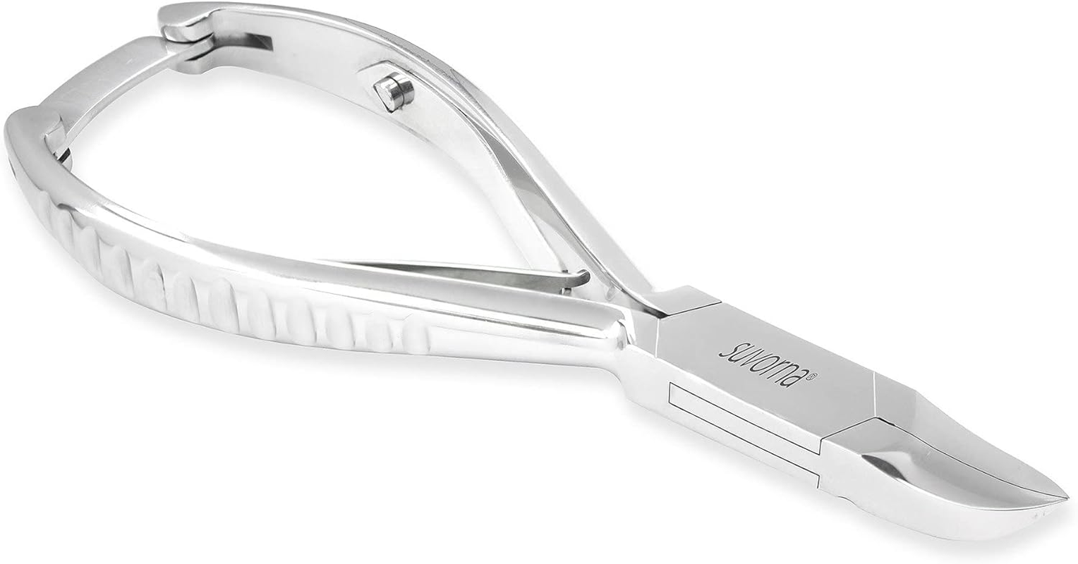 Suvorna Toenail Clippers for Thick Toenails 5.3" Toenail Clippers for Seniors Thick Toenails, Toe Nail Cutter, Toe Nail Clippers for Thick Nails for Seniors, Ingrown Toenail Tool, Toenail Scissors image number 1