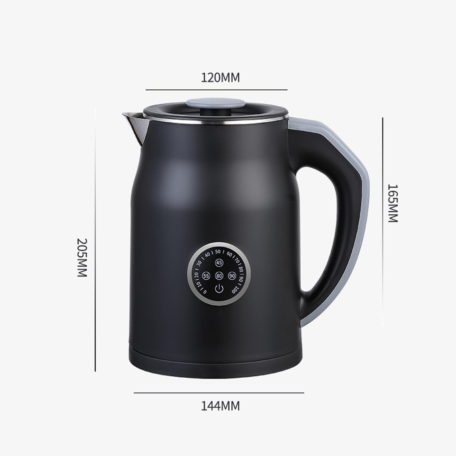 Electric Kettle, Electric Tea Kettle for Boiling Water, 1.2L 1000W Double Wall Stainless Steel Water Boiler Heater, 4 Temperature Control Teapot, Auto Shut-Off, Boil-Dry Proof Coffee Tea Pot image number 6