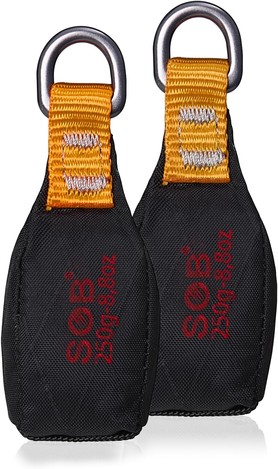 SOB Outdoor Throwing Bag for Arborists and Climbing - Pack of 2 with D-Ring, Multipurpose Bag for Rocks and Trees (Climbing Sandbag)