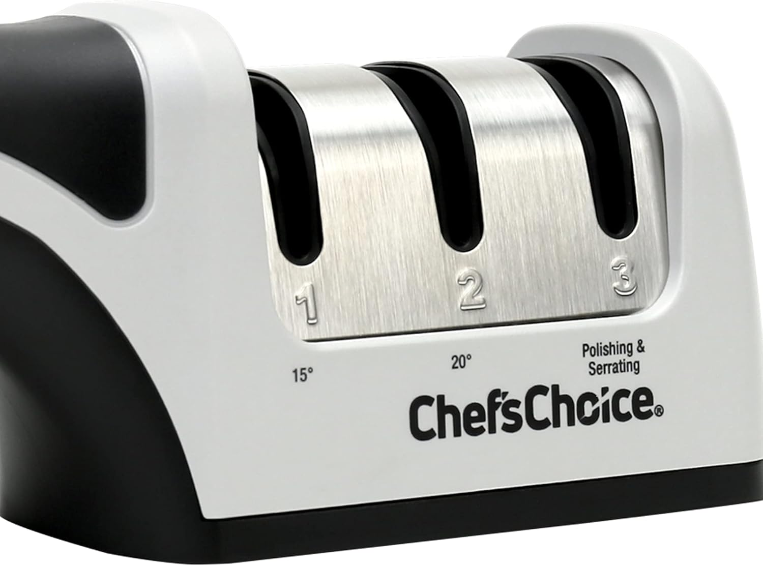 Chef'S Choice Prontopro Diamond Hone Knife Sharpener, Black/Gray, 9.2 X 2 X 2 image number 2