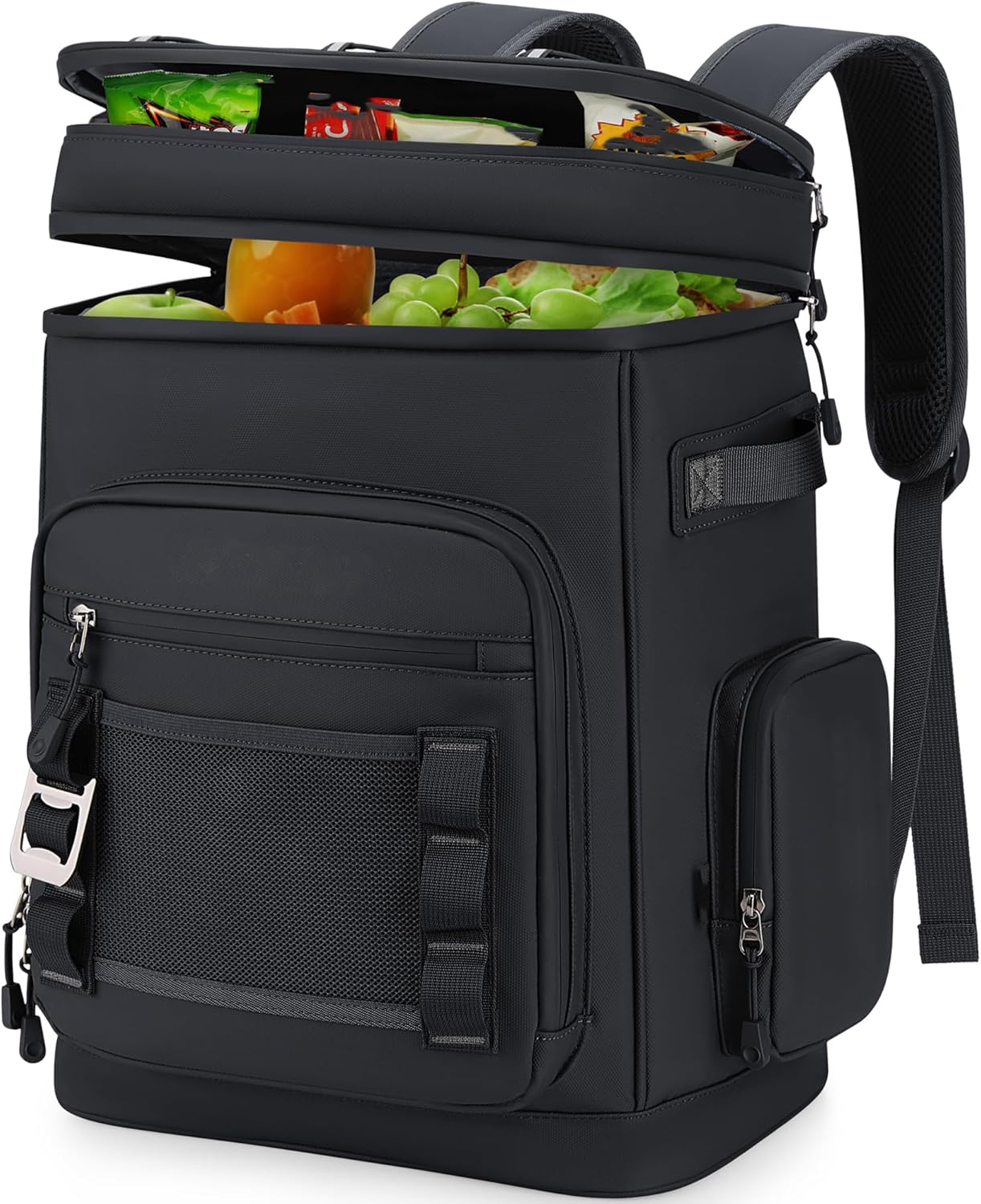 SIMTWO Lunch Backpack, 17.3 Inch Laptop Backpack, 30L Insulated Cooler Backpack for Men, Portable Computer Backpacks Work Bags for Travel, Camping, Fishing, Picnic