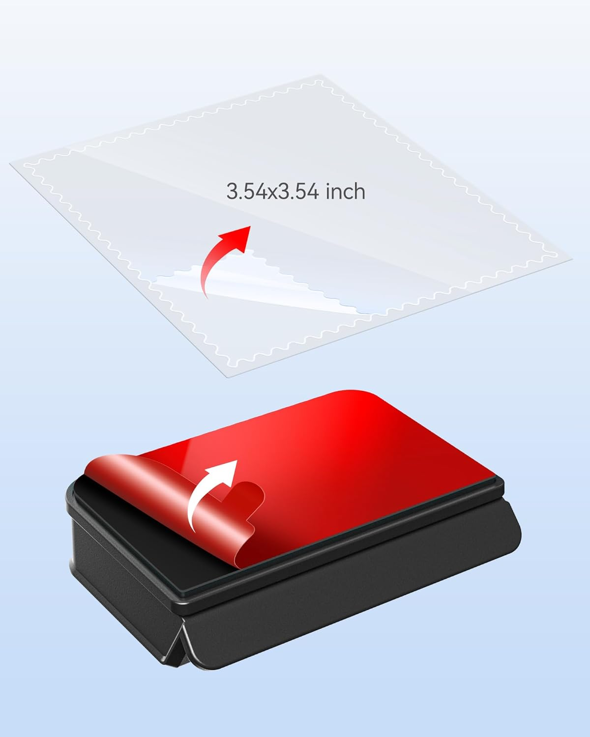 REDTIGER Adhesive and Electrostatic Stickers for VP20 Dash Cam Mounting, Strong Windshield Grip, No Sticky Residue, Double-Sided Design image number 5