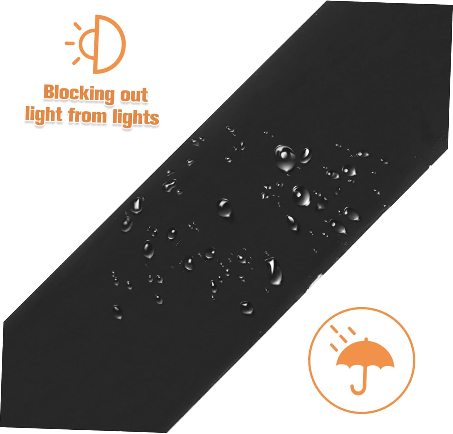 GANAZONO Blackout Light Dimming Tape Heat Resistant Adhesive for LED Light Blocking and Diffusing Removal for Electronics and Window Privacy image number 4