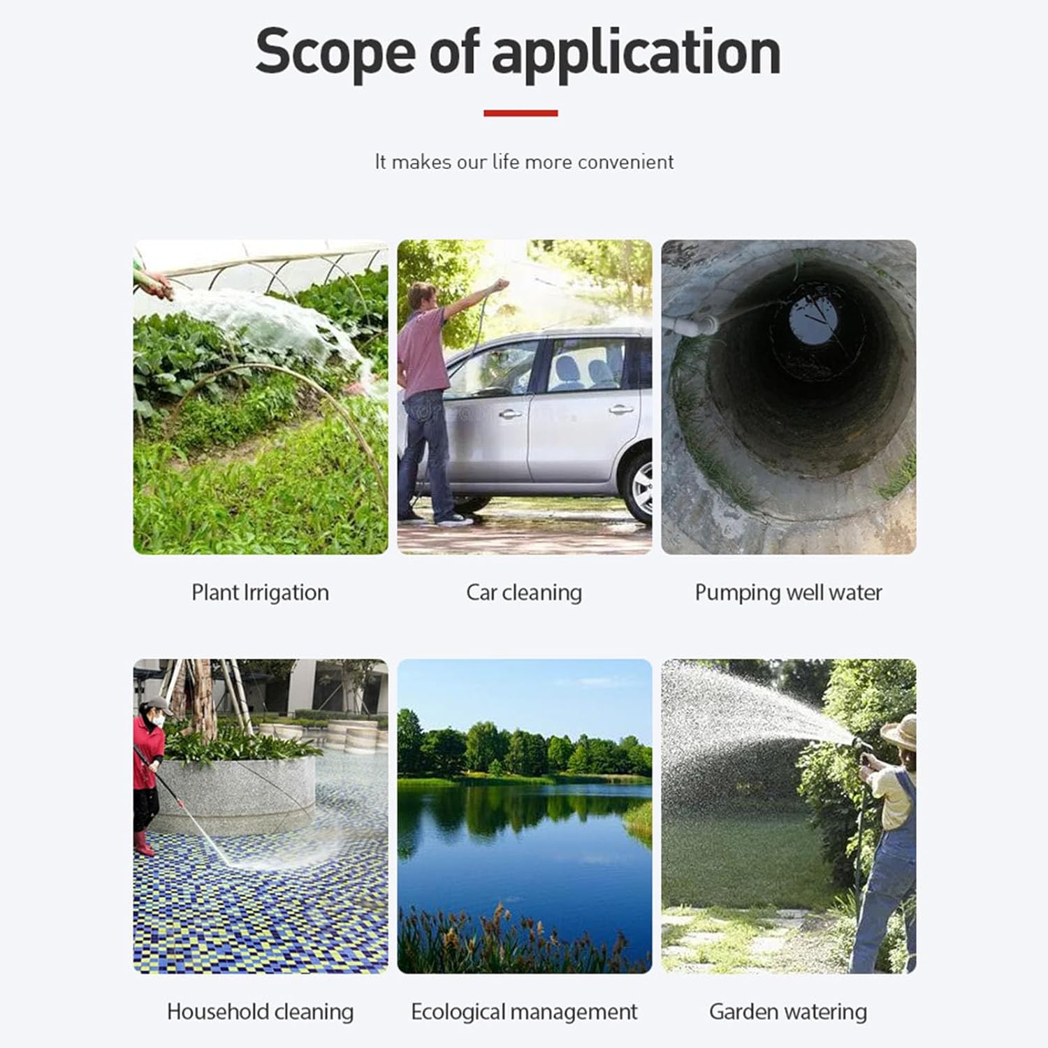 Srliya DC Submersible Pump, Long Working Time, Large Flowrate, Strong Erosion Resistant, 180W 3Meter&sup3;/H Stainless Steel Copper ABS with Compact Filter, Aquaculture, Low Lying Flood image number 3