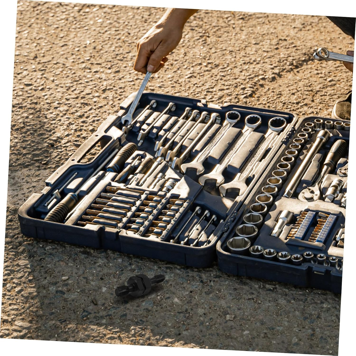 YOSADIER Spark Plug Thread Insert Tap Set for Automotive Engine Repair Carbon Steel Suitable for Car Maintenance and Repair Tools Sturdy and Reliable Spark Plug Socket Tool image number 5